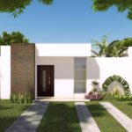 Fachada de casa simples