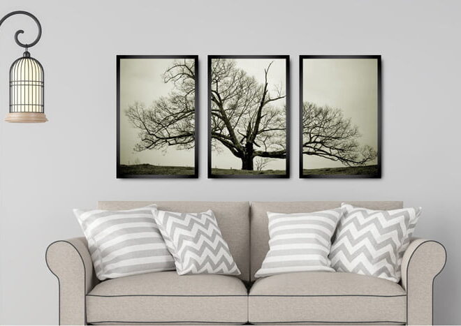 Quadros Decorativos: Como Escolher e Dispor para Transformar o Ambiente