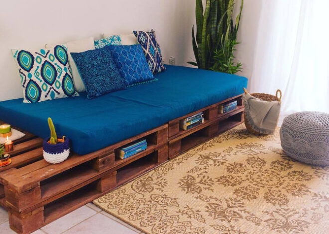 Decoração com Paletes: Criatividade e Economia