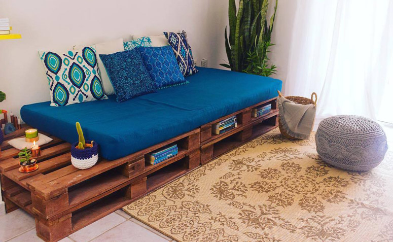 Decoração com Paletes: Criatividade e Economia