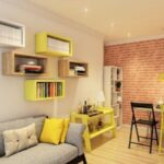 Sala Decorada com Cores Vibrantes
