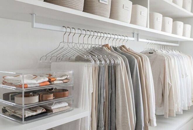 Como organizar guarda-roupa e manter tudo em ordem
