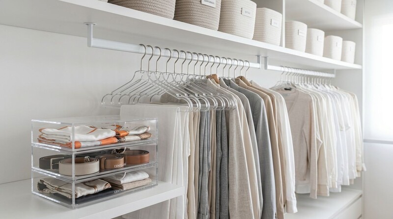 Como organizar guarda-roupa e manter tudo em ordem