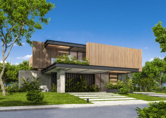 Casa moderna: características e ideias
