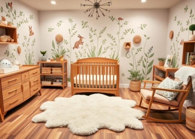 Decoração de quarto de bebê