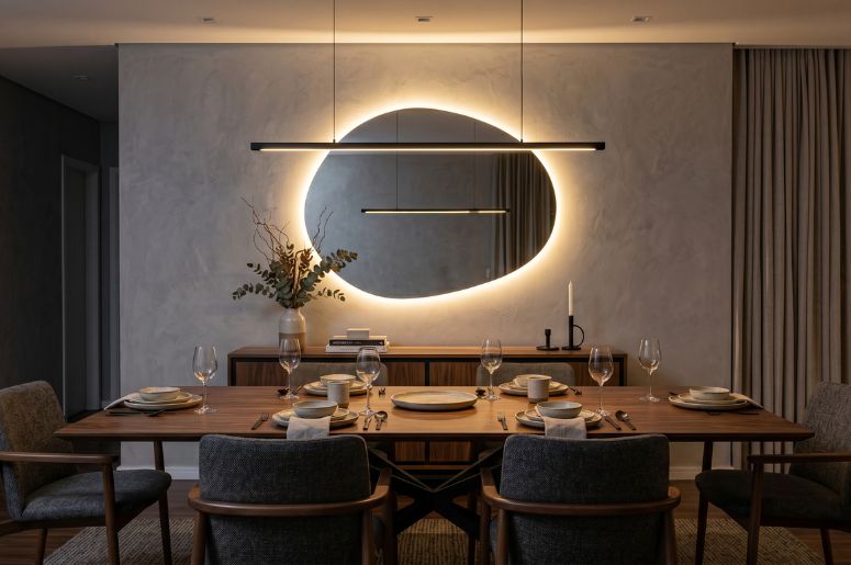 Espelhos com LED: onde usar e como escolher