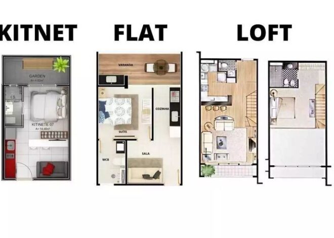 Flat, loft e kitnet: qual é a diferença?