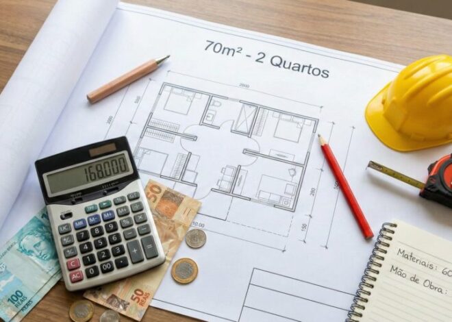Quanto custa construir uma casa de 70 m²?